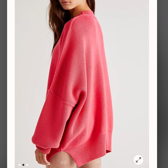 Free People Easy Street Tunic in Strawberry Spritz - Picture 3 of 15